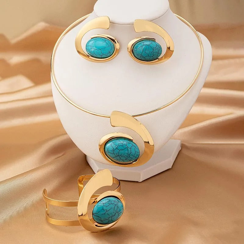 Atón Noir Necklace Set