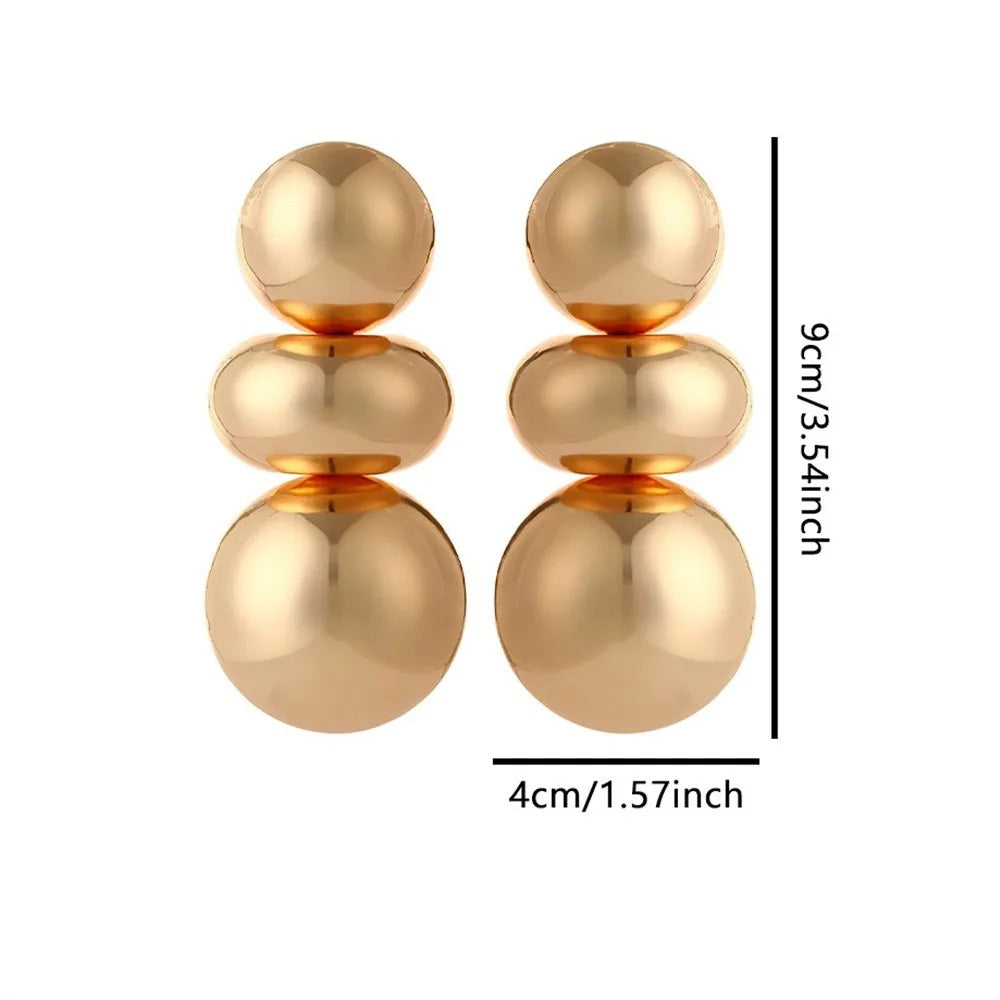 Chunky Gold Earrings