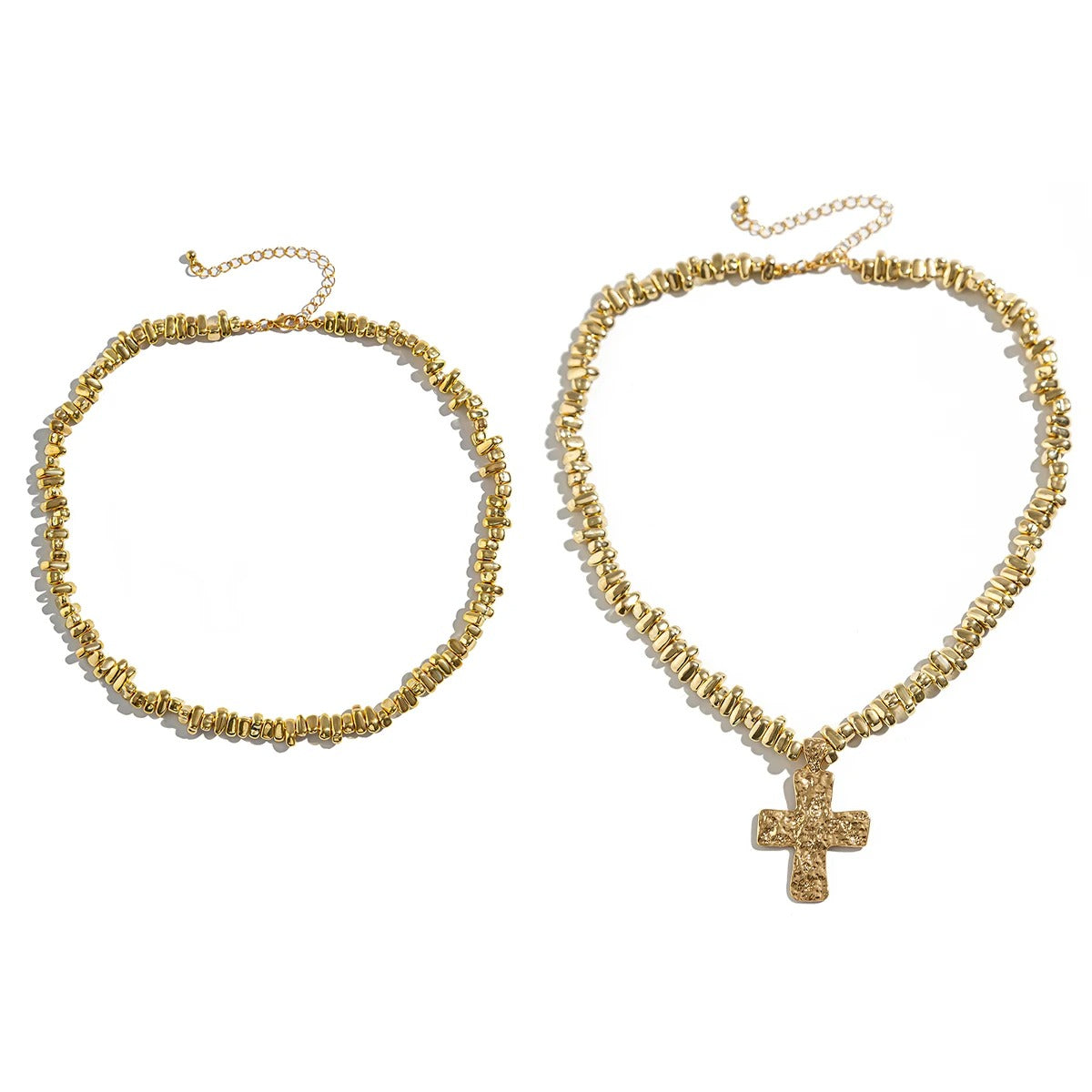 Twilight Drape Multi-Layered Gold Chain