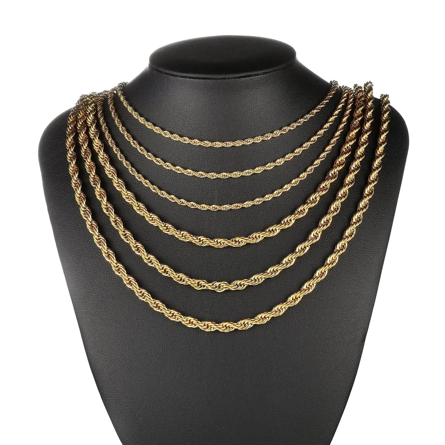 Cuban Men's Twisted Neck Chain
