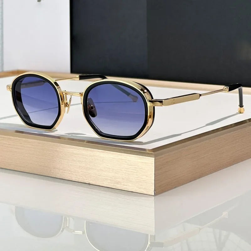 Gold High Stree Designer Sun Glasses
