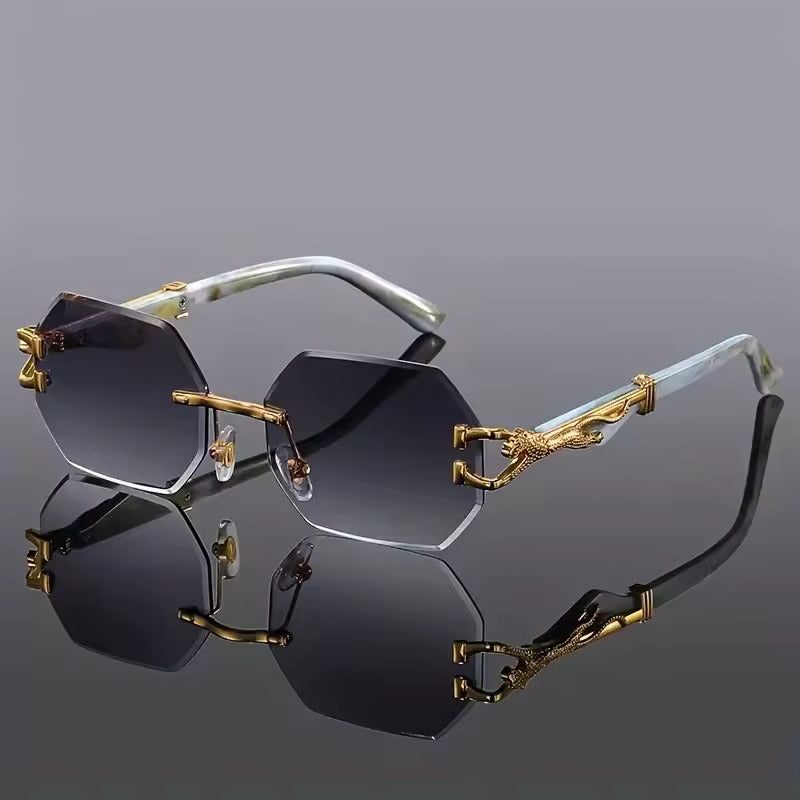Double Beam Fashion Sunglasses