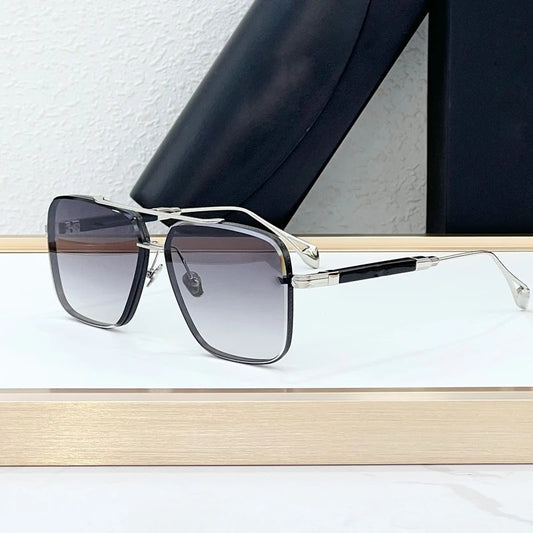 Champagne Gold Designer Men's Sun Glasses