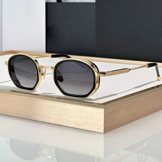Gold High Stree Designer Sun Glasses