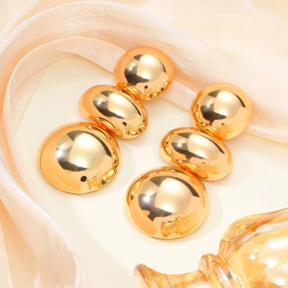 Chunky Gold Earrings