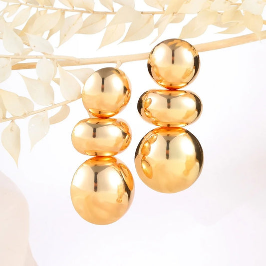 Chunky Gold Earrings