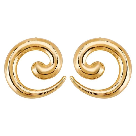 Spiral Chunky Earrings