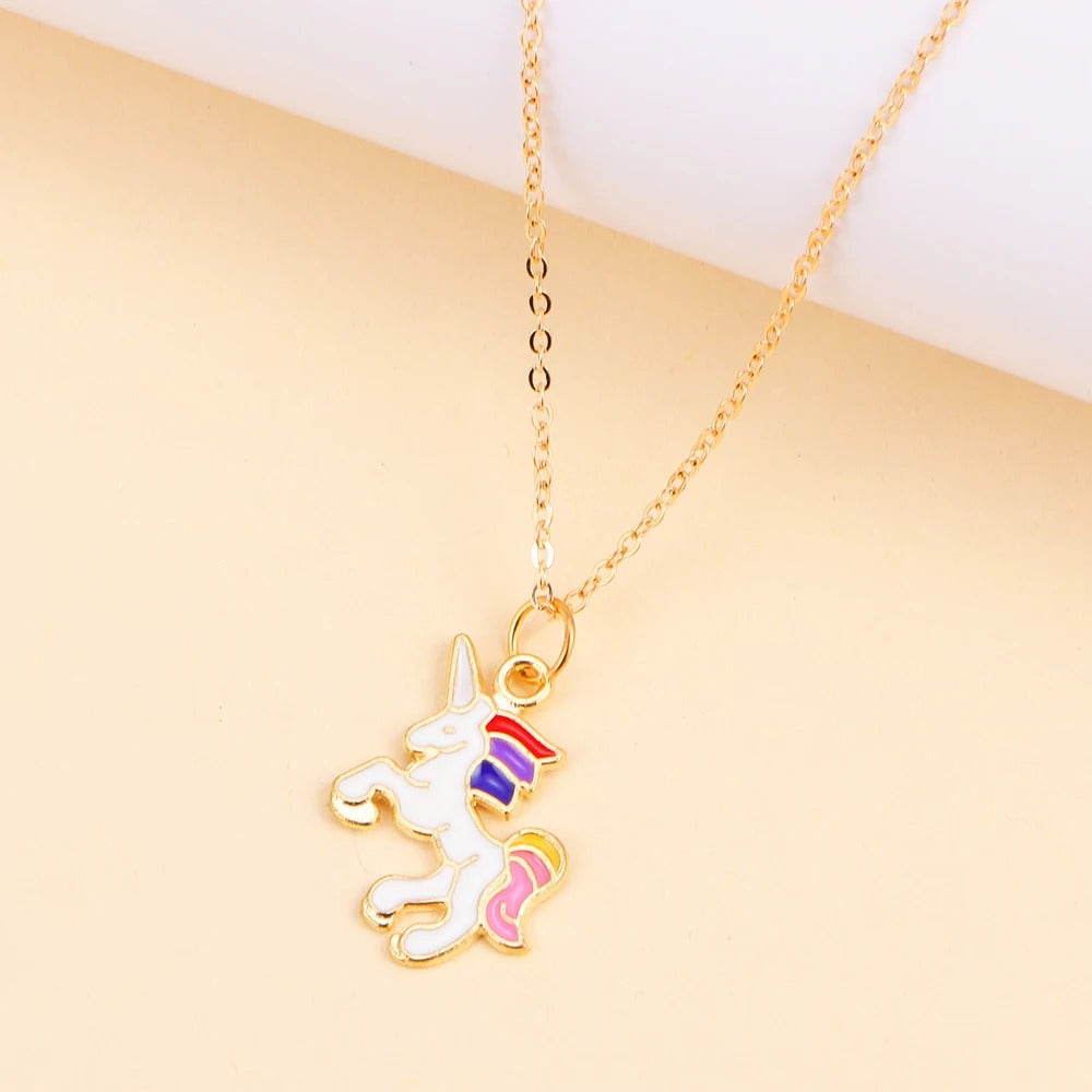 Unicorn kid's necklace