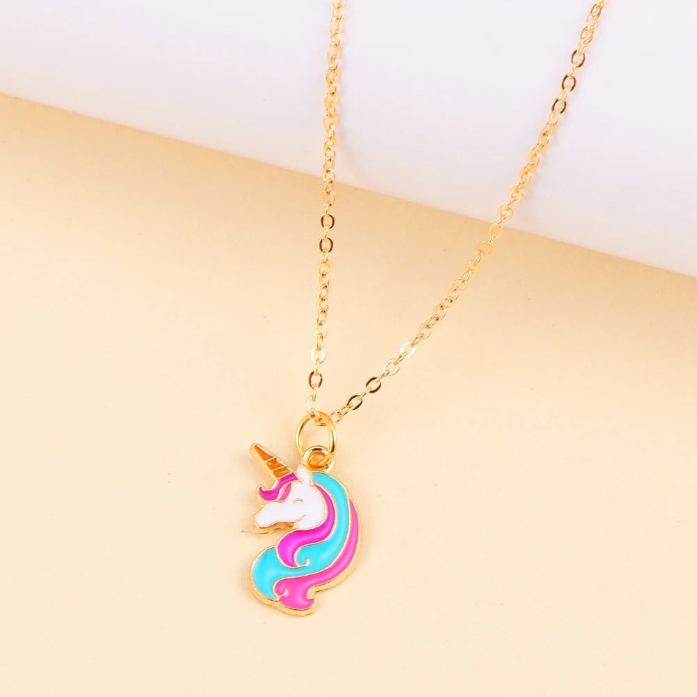 Unicorn kid's necklace