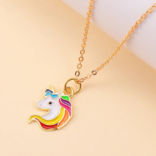 Unicorn kid's necklace